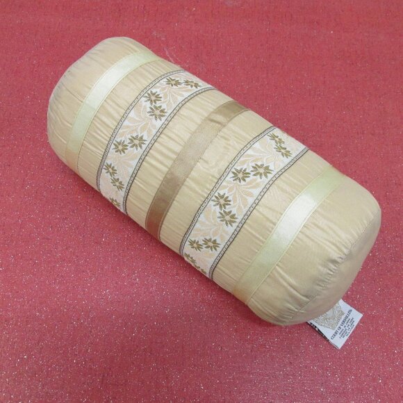 Court of Versailles Decorative Ribbon Striped and Embroidered Throw Pillow Set - Picture 3 of 5